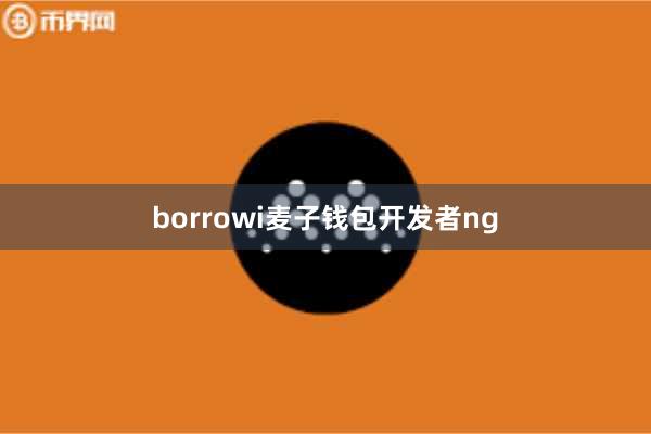 borrowi麦子钱包开发者ng