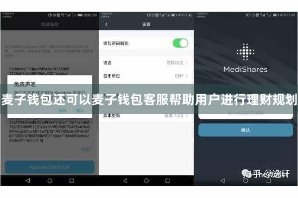 麦子钱包还可以麦子钱包客服帮助用户进行理财规划