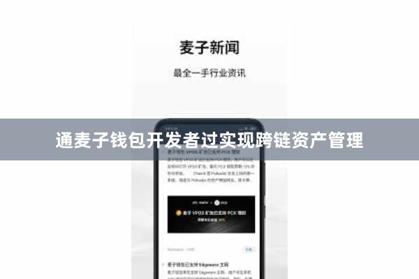 通麦子钱包开发者过实现跨链资产管理